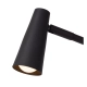 STIRLING - Lampa stołowa - Akumulator/baterie - LED Dim. - 1x3W 2700K - Czarny 36620/03/30 Lucide